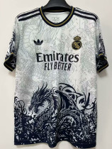 2025-26 RMA White Special Edition Training Shirts **圆领