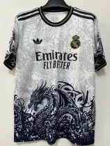 2025-26 RMA White Special Edition Training Shirts **圆领