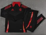 2025-26 Internacional Black Half Pull Tracksuit (半拉链)