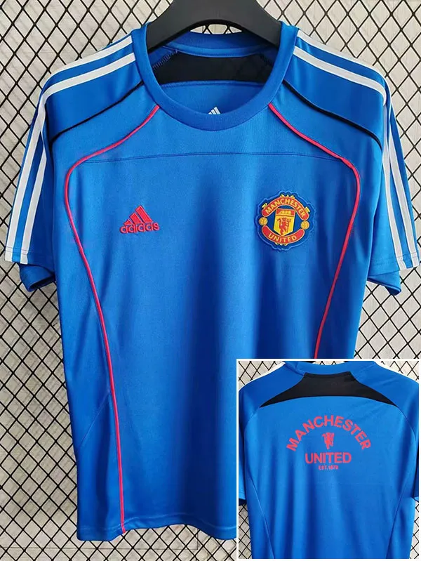 2025-26 Man Utd Blue Special Edition Training shirts