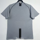 2007-2008 Man Utd Grey Goalkeeper Retro Soccer Jersey