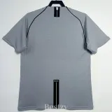 2007-2008 Man Utd Grey Goalkeeper Retro Soccer Jersey