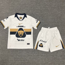 2025-26 Pumas UNAM Home Kids Soccer Jersey