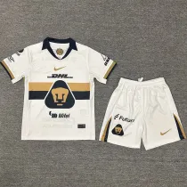 2025-26 Pumas UNAM Home Kids Soccer Jersey