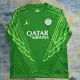 2024-25 PSG Green Goalkeeper Long Sleeve Soccer Jersey (长袖)