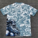 2025-26 RMA Blue Special Edition Fans Training Shirts (牛头)