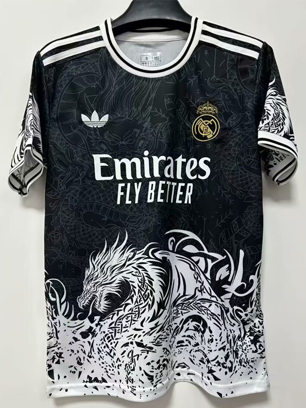 2025-26 RMA Black Special Edition Training Shirts (圆领)