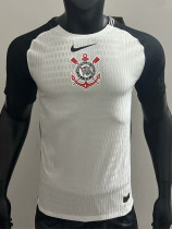 2025-26 Corinthians White Player Version Soccer Jersey