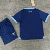 2025-26 Guatemala Away Kids Soccer Jersey