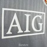2007-2008 Man Utd Grey Goalkeeper Retro Soccer Jersey