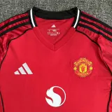 2025-26 Man Utd Home 1:1 Fans Soccer Jersey