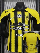 2024-25 Ittihad Home Player Version Soccer Jersey *广告版