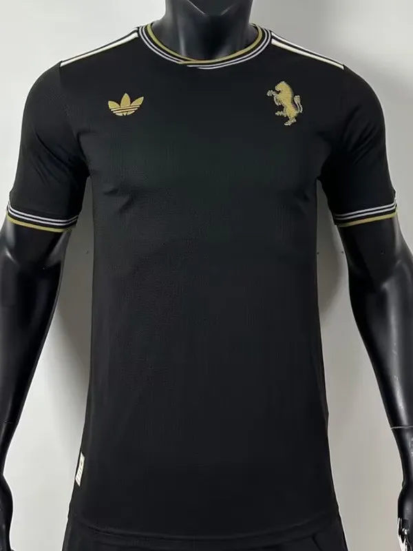 2025-26 JUV Black Player Version Soccer Jersey