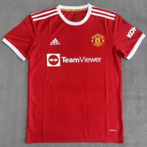 2021-22 Man Utd Home Fans Soccer Jersey