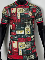 2025-26 RMA Red Green Special Edition Player Version Training Shirts