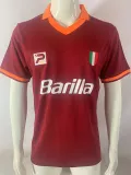 1983-1984 Roma Home Retro Soccer Jersey