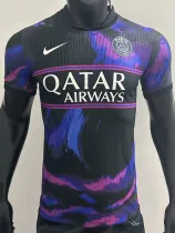 2025-26 PSG Purple Black Special Edition Player Version Training shirts