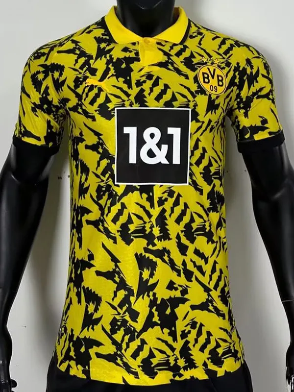 2025-26 Dortmund Yellow Black Special Edition Player Version Soccer Jersey