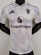 2025-26 Man Utd Away Player Version Soccer Jersey
