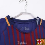 2017-2018 BAR Home Long Sleeve Retro Soccer Jersey (长袖)