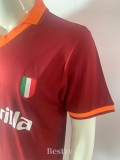 1983-1984 Roma Home Retro Soccer Jersey