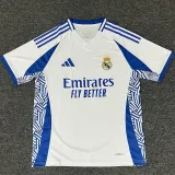 2025-26 RMA Blue White Fans Training Shirts