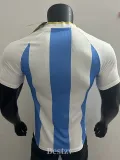 2025-26 Argentina Blue White Special Edition Player Version Soccer Jersey