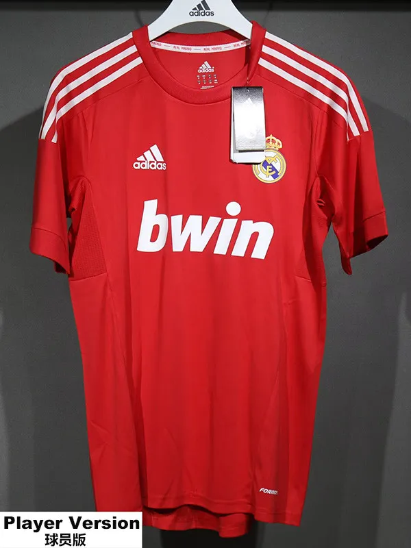 2011-2012 RMA Away Player Version 球员 Retro Soccer Jersey