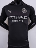 2025-26 Man City Away Black Player Version Soccer Jersey