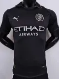 2025-26 Man City Black Player Version Soccer Jersey