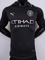 2025-26 Man City Black Player Version Soccer Jersey