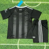 2025-26 LIV Black GoalKeeper Kids Soccer Jersey