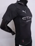 2025-26 Man City Black Player Version Soccer Jersey