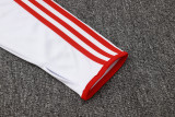 2025-26 Bayern White Half Pull Tracksuit #B2520(半拉链)