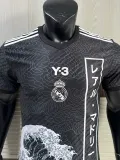 2025-26 RMA Black Special Edition Player Version Training Shirts (Y3海浪)