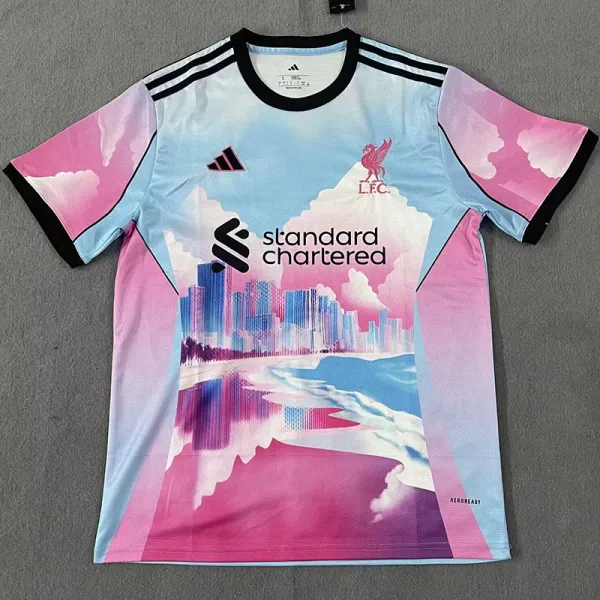 2025-26 LIV Pink Blue Special Edition Training Shirts