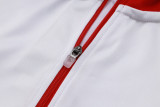 2025-26 Bayern White Half Pull Tracksuit #B2520(半拉链)