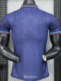 2025-26 BAR Royal Blue Special Edition Player Version Training Shirts (翻领)