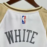 2024-25 BULLS WHITE #0 White City Edition Top Quality Hot Pressing NBA Jersey