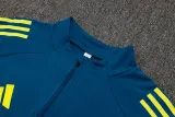 2025 AD Dark blue Half Pull Tracksuit #06(半拉链)