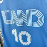 2024-25 Cleveland Cavaliers GARLAND #10 Light blue City Edition Top Quality Hot Pressing NBA Jersey