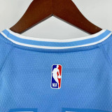 2024-25 Cleveland Cavaliers MITCHLL #45 Light blue City Edition Top Quality Hot Pressing NBA Jersey
