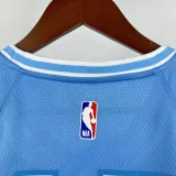 2024-25 Cleveland Cavaliers MITCHLL #45 Light blue City Edition Top Quality Hot Pressing NBA Jersey