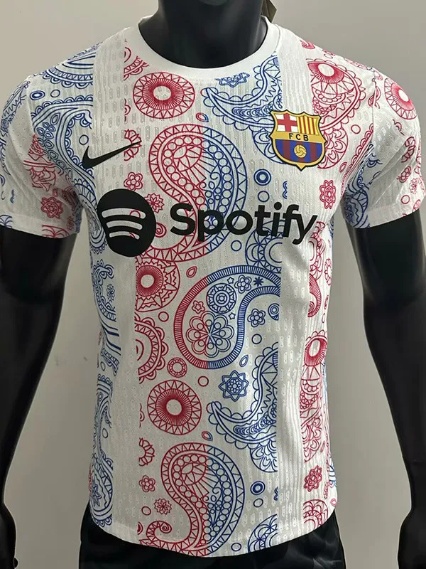 2025-26 BAR White Special Edition Player Version Training Shirts