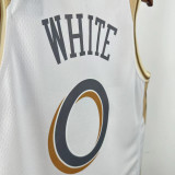 2024-25 BULLS WHITE #0 White City Edition Top Quality Hot Pressing NBA Jersey