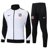 2025-26 Corinthians White Jacket Tracksuit #A2509
