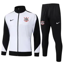 2025-26 Corinthians White Jacket Tracksuit #A2509