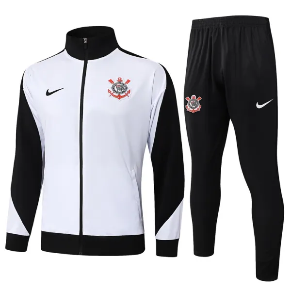 2025-26 Corinthians White Jacket Tracksuit #A2509
