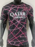 2025-26 PSG Pink Black Special Edition Player Version Training shirts