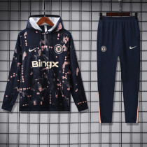 2025-26 CHE Royal blue Hoodie Tracksuit (卫衣套装)